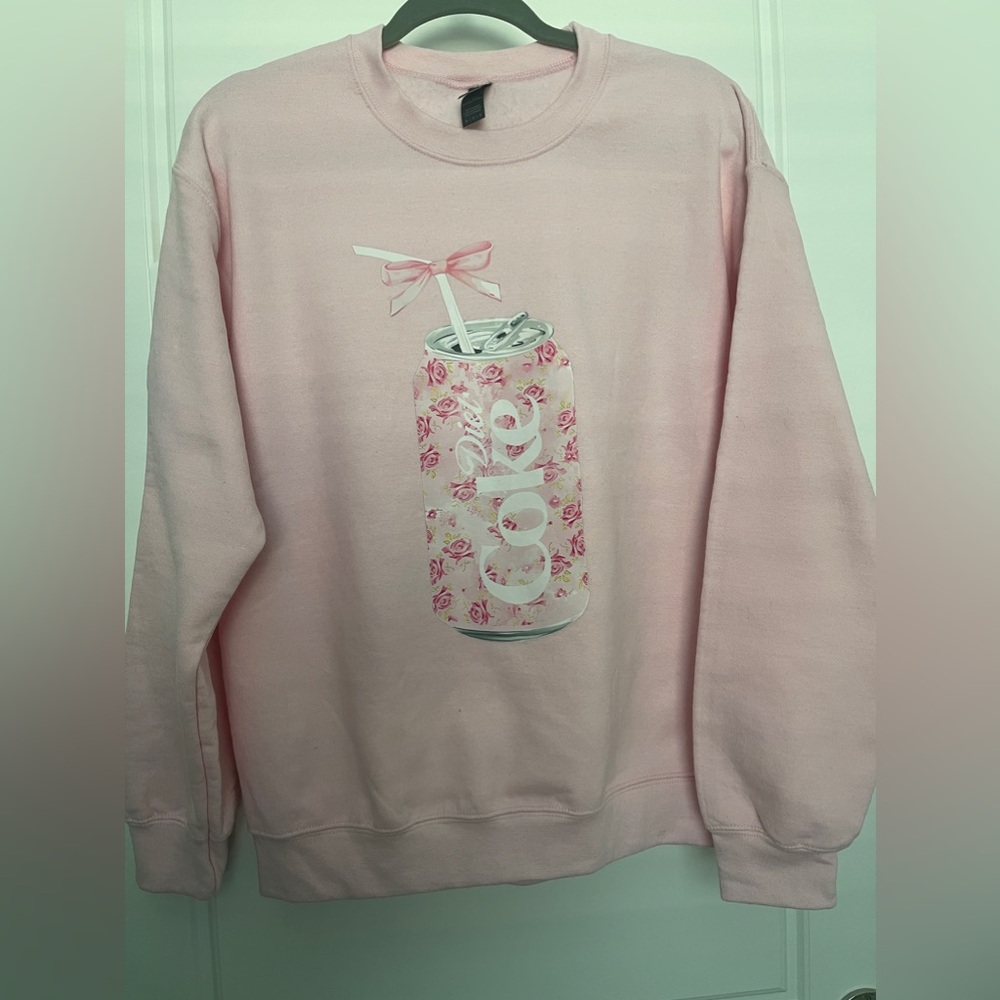 Diet coke pretty sweatshirt